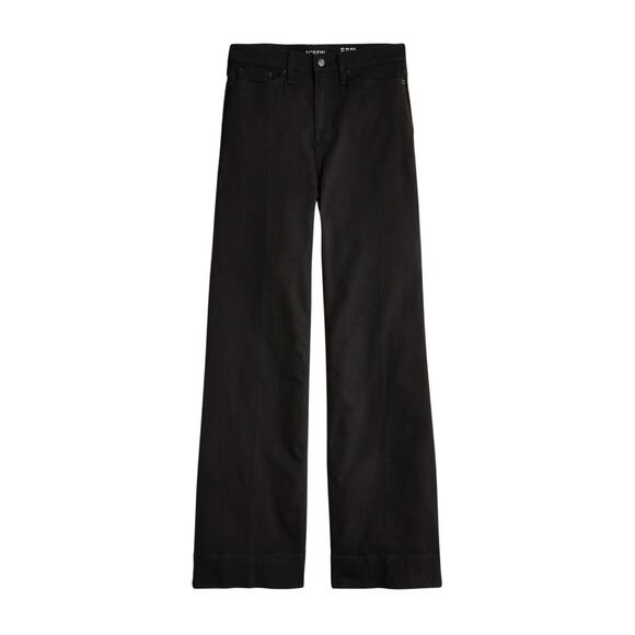J.Crew Denim Trouser 1996 Semi Stretch Black Rinse Size 31 NWT - Picture 1 of 9